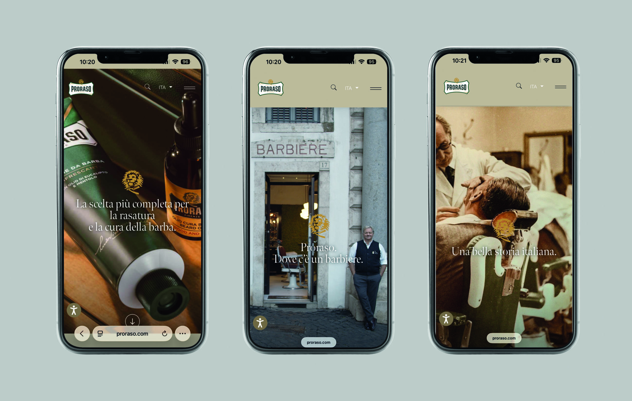 スマートフォンのモックアップ（透過画面／透